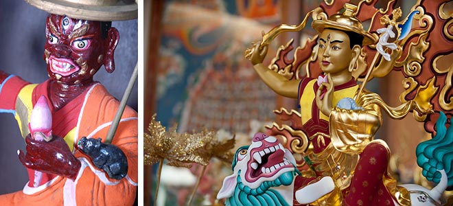Dorje Shugden in New Kadampa Tradition and traditional iconography
