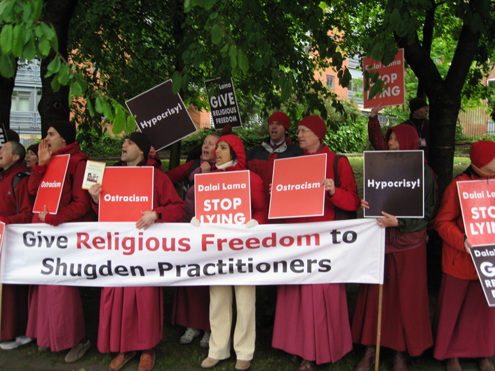 Anti Dalai Lama protests II