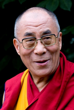 Click the image to read more about the XIVth Dalai Lama. HH the Dalai Lama