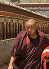 Buddhist Monk Sayka Monastery, Tibet