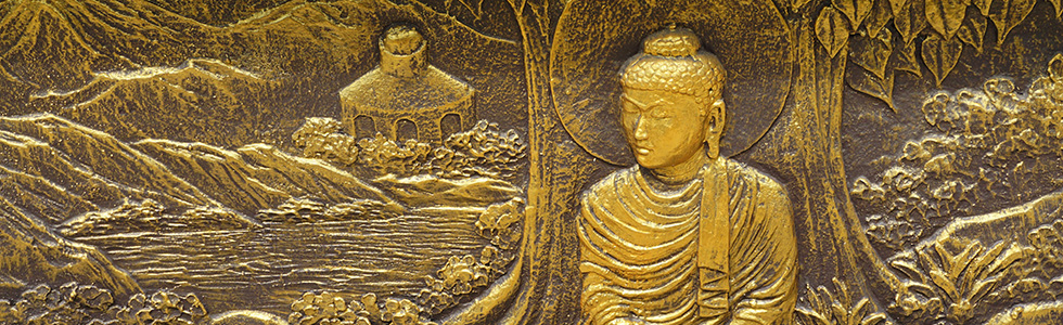 Buddha in Wilderness Maha-Vihara Mojopahit Trowulan East Java