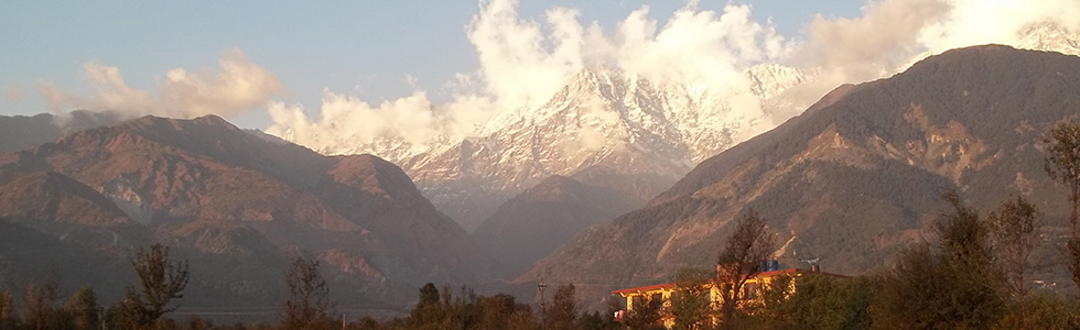 Himalaya range, Sidhpur, Dharamsala, India