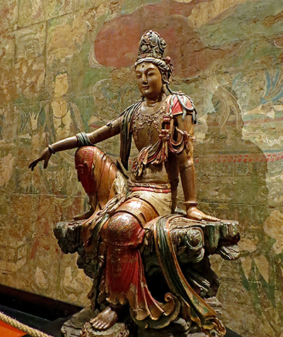 Click to enlarge! Bodhisattva Avalokitesvara (Guanshiyin)
