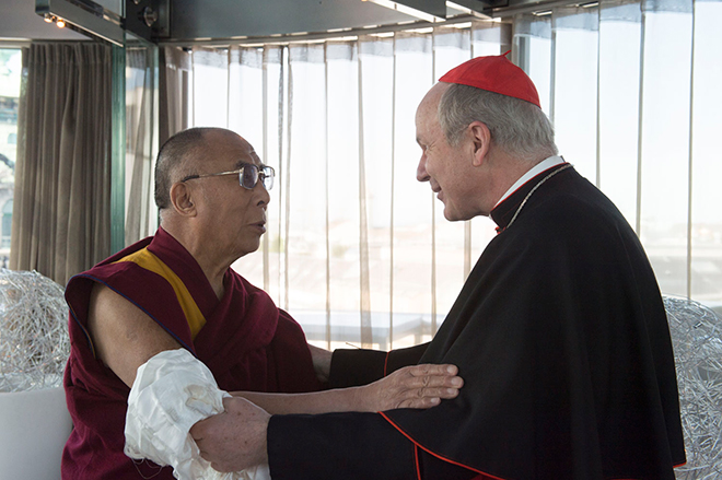 HH the Dalai Lama and Archbishop of Vienna, Cardinal Christoph Schönborn