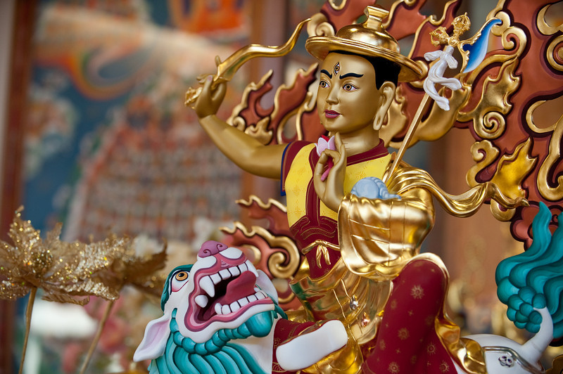 Click to enlarge! New Kadampa Tradition statue of Dorje Shugden