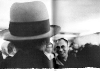 HH the Dalai Lama met Joseph Beuys in Bonn (photo Ute Klophaus)