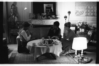 Joseph Beuys meets with Lama Sogyal Rinpoche in Paris in 1982