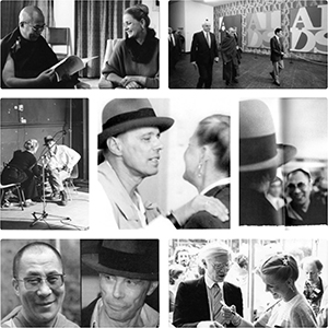 Dalai Lama Joseph Beuys Louwrien Wijers