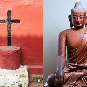 Cross+Buddha